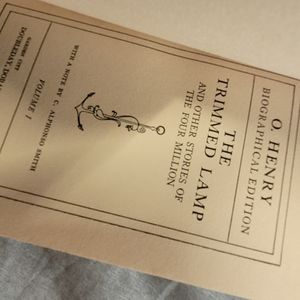 O Henry biographical Edition